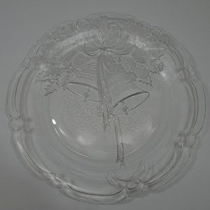 Mikasa Holiday Christmas Bells 15" Serving Platter